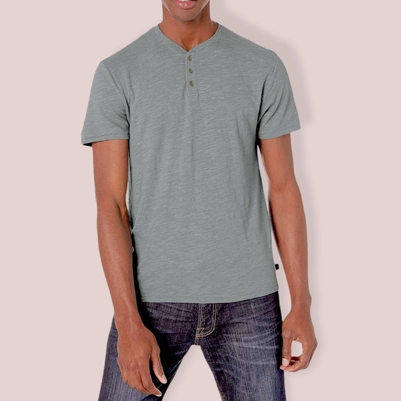 Lucky Brand Other - NWT Men Lucky Brand green linen shirt short sleeve